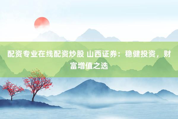 配资专业在线配资炒股 山西证券:稳健投资,财富增值之选