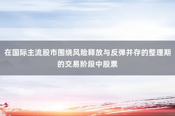 在国际主流股市围绕风险释放与反弹并存的整理期的交易阶段中股票